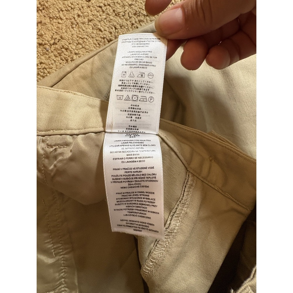 Michael Kors Slim Fit Brown‎ Chino Pants Women's Size 6 Skinny Leg Professional - Picture 6 of 12
